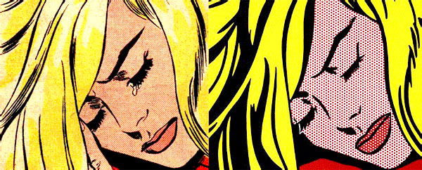 Roy Lichtenstein & original